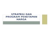 Strategi dan Program Penetapan Harga