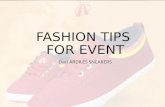 Fashion Tips for Event