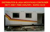 0877-2087-7088 (WA/HP) | Harga Container Bekas Makassar