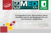 Competencias docentes para mediaciones pedagógicas en contextos digitales - Dr. Henry Chero Valdivieso