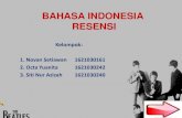 Power point bahasa indonesia resensi
