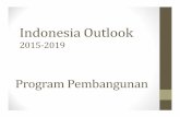 Program indonesia project outlook 2015-2019