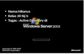 Active Directory diWindows Server 2003