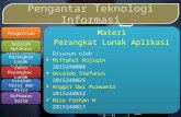 Perangkat Lunak Aplikasi (Software Application)