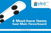 4 Must-have Items Saat Main Hoverboard