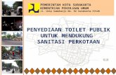 Presentasi FGD penyediaan toilet publik Kota Surakarta