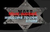 Most Wanted store