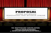 Proposal Sistem Informasi Pemesanan Tiket Bioskop Online