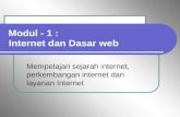 Sejara internet dan web