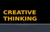 CREATIVE THINKING - Creative Thinking (1)