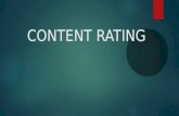 Content rating