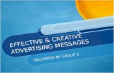 Effective & creative ad