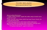 06. teori behavioristik