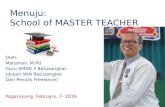 Guru perlu tumbuh dan berkembang Agar Punya Kompeten (Oleh Marjohan Usman, M.Pd- Guru Berprestasi Nasional asal SMA Negeri 3 Batusangkar)