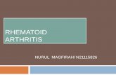 Rhematoid arthritis firah