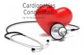 Cardiopatías congénitas