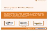 Sangeeta Hotel Ware, Bengaluru, Hotel Ware