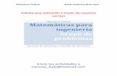 Matematicas para ingenieria ma13102