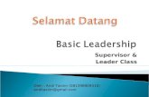 Basic leadership