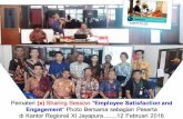 Sharing Session "Employee SATISFACTION and ENGAGEMENT" di Papua ... (Pemateri : Kanaidi, SE., M.Si., cSAP)