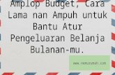 Amplop budget