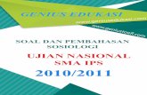 Soal dan pembahasan un sosiologi sma ips 2010-2011