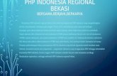 Php indonesia regional bekasi