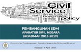 Pembangunan SDM ASN ( Roadmap 2015-2019 )