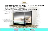 Buku "Mengukur Keterbukaan Badan Publik Sektor TKHL Di Kalimantan Barat