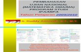 Pembahasan Soal Ujian Nasional Matematika Prodi Mipa TA 2009-2010_Duddy Arisandi_23-09-2017