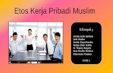 Etos kerja pribadi muslim kelas 11 Man 7 Jakarta