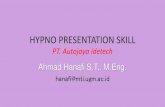 Ahmad hanafi - hypno presentation