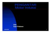 PENGANTAR Motor Induksi - Luqman96's Weblog · PDF fileMesin DC Motor DC ... Name plate motor Jenis Motor dan jumlah fasa