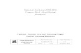 Dokumen Kurikulum 2013-2018 Program Studi : Studi · PDF fileKURIKULUM ITB 2013-2018 ... membangun suatu induk bioindustri yang merupakan permasalahan masyarakat yang ... Edisi 8)