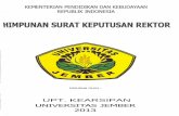 UPT. KEARSIPANkearsipan.unej.ac.id/wp-content/uploads/2016/05/SK-REKTOR-2013.pdf · Lingkungan Gedung, Drainase, Jalan dan Jembatan, ... Pelatihan Penyusunan SOP dan TOR Berbasis