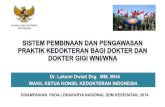 KONSIL KEDOKTERAN INDONESIA - …observatorisdmkindonesia.org/wp-content/uploads/2014/08/Sistem... · in Asia (2001), $US 35 billion ... 3. Undang-Undang RI No. 44 Thn 2009 tentang