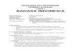 RENCANA PELAKSANAAN PEMBELAJARAN ( RPP ) BAHASA INDONESIA · PDF fileRENCANA PELAKSANAAN PEMBELAJARAN ( RPP ) BAHASA INDONESIA Mata Pelajaran : Bahasa Indonesia Kelas / Semester :