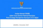 Arahan Menteri PANRB dalam Acara Seminar Nasional ...fkkp-indonesia.org/wp-content/uploads/2017/12/1.-Paparan-Menteri... · berbasis kinerja Informasi Kinerja Penilaian Reformasi