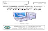 SEKOLAH MENENGAH KEJURUAN PROGRAM · PDF filesekolah menengah kejuruan program keahlian teknik komputer dan jaringan melakukan instalasi sistem operasi dasar untuk kalangan sendiri