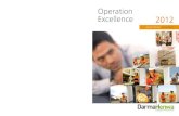 Annual Report Operation Excellence 2012 · PDF filePemasaran & Pengembangan Bisnis ... tenaga ahli dalam bidang alat berat pertambangan, ... Kontrak senilai USD107 juta untuk Proyek