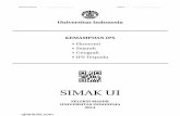 SIMAK UI -   · PDF filemiliter di daerah (D) ... alih teknologi dari dunia Barat ke bangsa Indonesia (D) ... Akibat tekanan dari berbagai elemen bangsa pada masa reformasi,