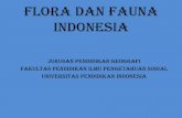 FLORA DAN FAUNA INDONESIAfile.upi.edu/.../flora_fauna__GRI/PRESENTASI_GRI.pdf · Beberapa jenis flora di Indonesia yang dipengaruhi oleh iklim antara lain sebagai berikut : 1. Persebaran