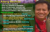 Lahir di Cirebon, Jawa Barat Dokter dari UNIVERSITAS · PDF fileArus migrasi dengan segala akibatnya termasuk ... kesehatan yang buruk Chemical: Dengan sengaja melepas bahan ... Scatter