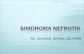 Ns. Sunardi, M.Kep.,Sp - Nardinursing's · PDF fileSindrom Nefrotik (SN) adalah suatu keadaan klinik yang disebabkan oleh berbagai kausa, yang ditandai oleh meningkatnya permeabilitas