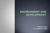 Environment and development - mutosagala · PDF fileDalam beberapa tahun terakhir ini, ... Peningkatan konsumsi di negara dunia ketiga ... - penggunaan energi secara berlebihan