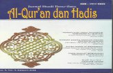 EDITORIAL -   · PDF fileStudi Ilmu-ilmu al-Qur’an dan Hadis ... juga dilengkapi contoh-contoh aplikasi penafsiran ... interaksi dengan keilmuan lain seperti ilmu-ilmu humaniora