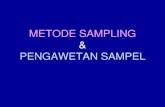 METODE SAMPLING & PENGAWETAN SAMPELpersonal.its.ac.id/files/material/4158-alia-1 METODE SAMPLING.pdf · Disebabkan oleh perubahan kadar unsur yang masuk ke dalam air, kecepatan alir