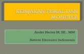 Andri Helmi M, SE., MM Sistem Ekonomi Indonesia · PDF filepengangguran dan kebijakan harga minimum) ... Masing-masing pos mempunyai pengaruh yang berbeda terhadap perekonomian. ...