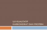Uji Kualitatif Karbohidrat dan Protein - food – life journeymaharajay.lecture.ub.ac.id/files/2014/02/Uji-Kualitatif-KH-Protein.pdf · Ninhidrin Test Metode ini bisa digunakan untuk