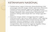 KETAHANAN NASIONALebook.repo.mercubuana-yogya.ac.id/Kuliah/materi_2014… ·  · 2016-05-23dapat dipisahkan dari kedudukan Pancasila sebagai pandangan hidup bangsa Indonesia ...